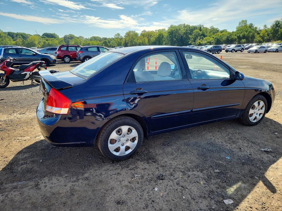 Photo 3 from auction – 2008 KIA SPECTRA with VIN KNAFE122285584428