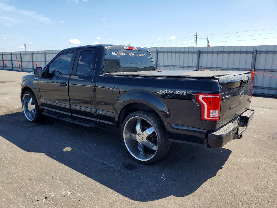 Photo 2 from auction – 2016 FORD F150 with VIN 1FTEX1CP0GFB45305