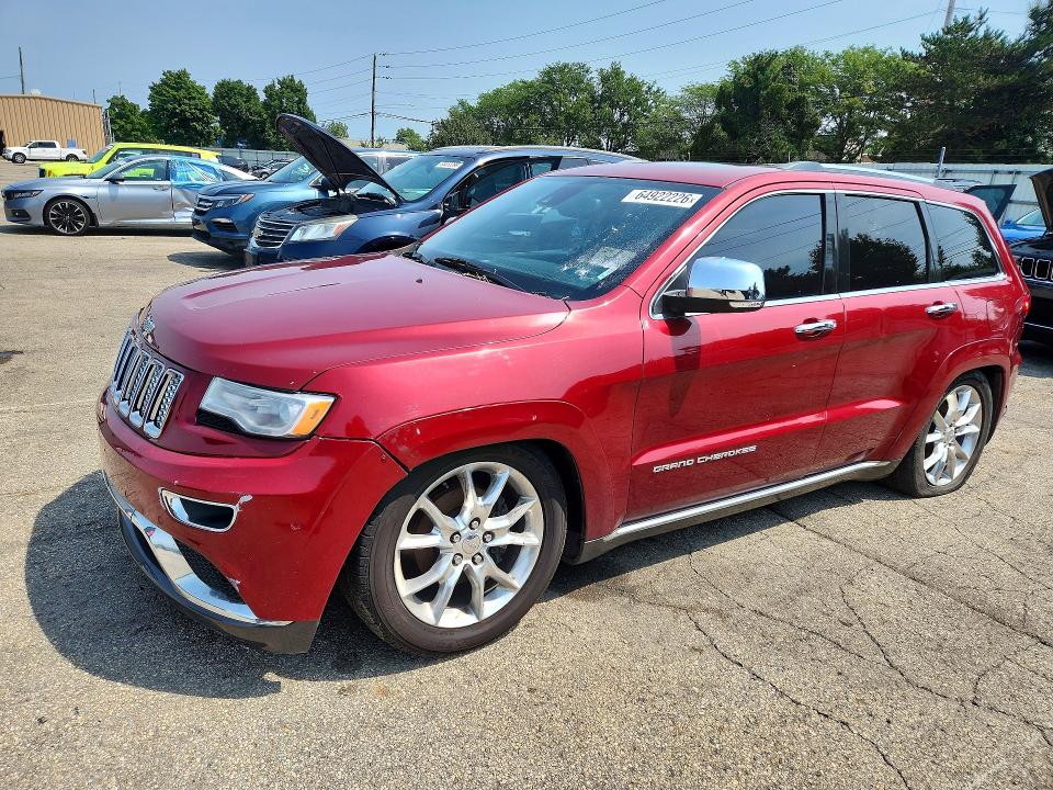 Photo 1 from auction – 2014 JEEP GRAND CHEROKEE with VIN 1C4RJFJG8EC475873