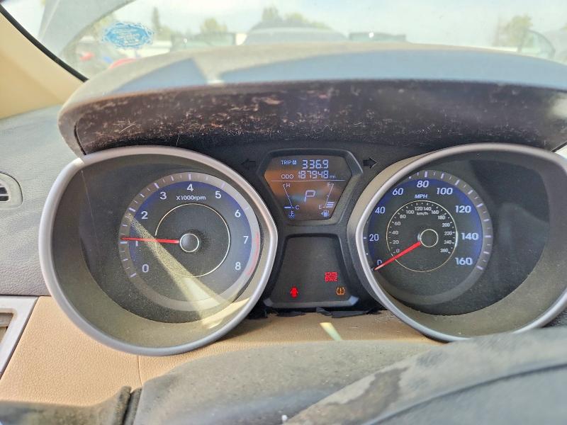 Photo 9 from auction – 2013 HYUNDAI ELANTRA with VIN KMHDH4AE2DU686970