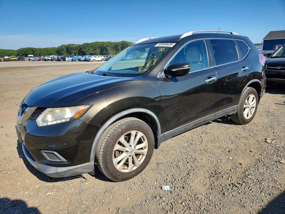 NISSAN ROGUE 2015 with VIN KNMAT2MV3FP504345 - Photo from auction