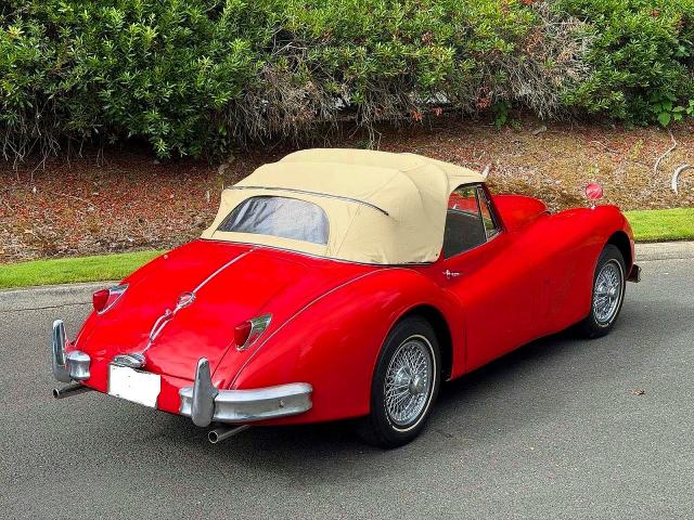 Photo 4 from auction – 1956 JAGUAR XK140 with VIN S817586