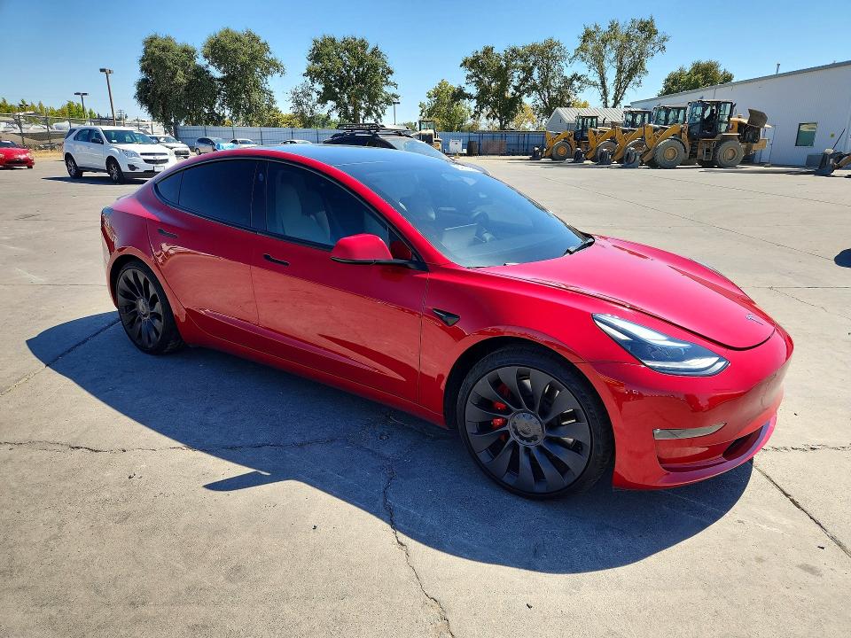 Фото 4 с аукциона – 2023 TESLA MODEL 3 с VIN 5YJ3E1EC5PF461178