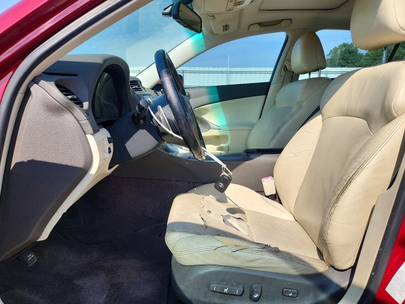 Photo 7 from auction – 2009 LEXUS IS 250 with VIN JTHBK262692091055