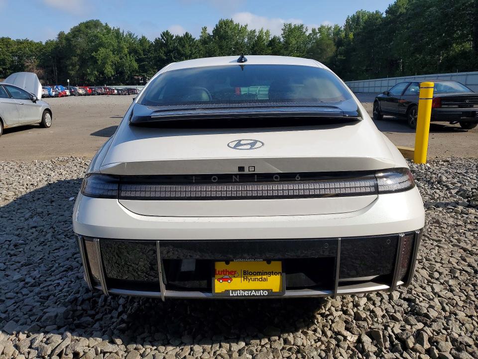 Photo 6 from auction – 2025 HYUNDAI IONIQ 6 with VIN KMHM34AC8SA097448
