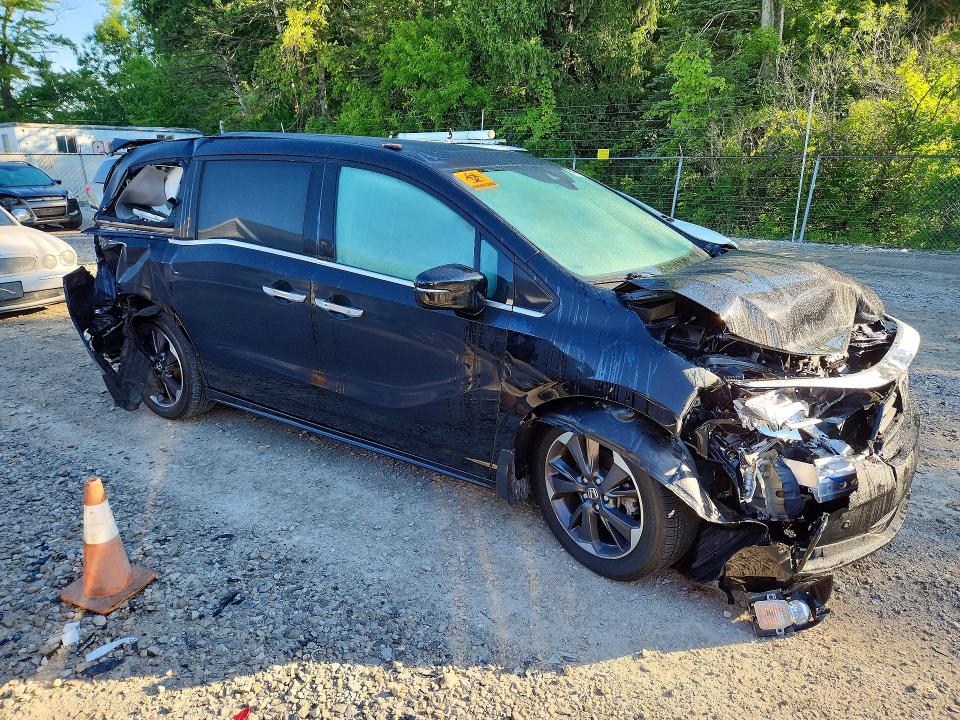 Photo 4 from auction – 2022 HONDA ODYSSEY with VIN 5FNRL6H99NB057147