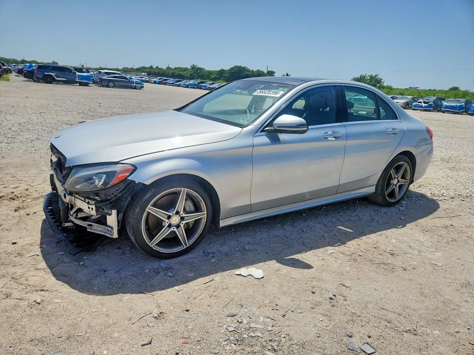 MERCEDES-BENZ C 2016 with VIN 55SWF4KB0GU125637 - Photo from auction