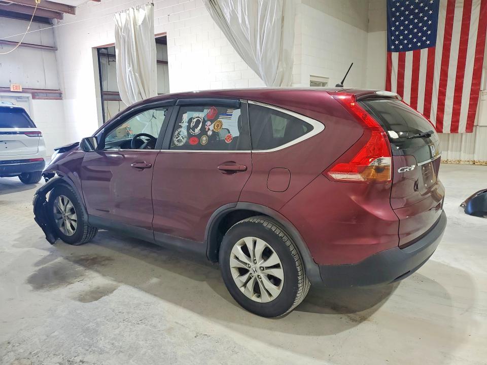 Photo 2 from auction – 2013 HONDA CR-V with VIN 5J6RM4H57DL076350