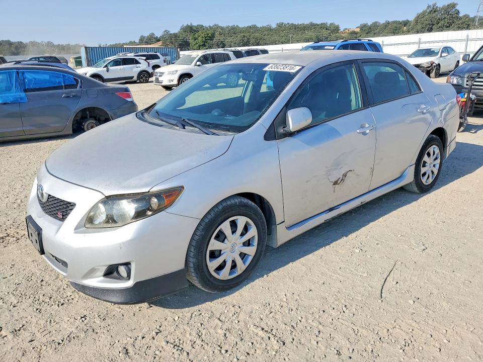 TOYOTA COROLLA 2009 with VIN 1NXBU40EX9Z112211 - Photo from auction
