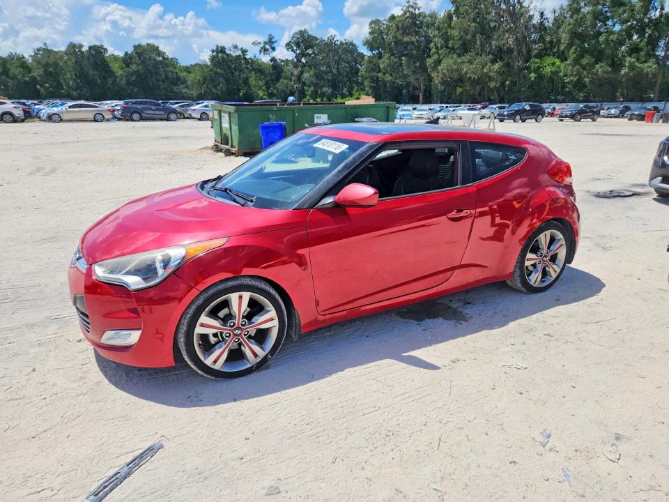 HYUNDAI VELOSTER 2016 with VIN KMHTC6AD8GU282900 - Photo from auction