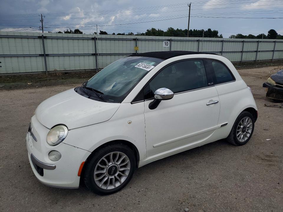 FIAT 500 2012 with VIN 3C3CFFER4CT365668 - Photo from auction