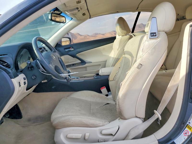 Photo 7 from auction – 2010 LEXUS IS with VIN JTHFE2C20A2503312
