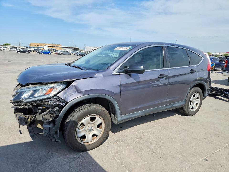 HONDA CR-V 2015 with VIN 5J6RM4H3XFL061343 - Photo from auction