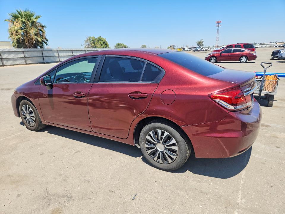 Photo 2 from auction – 2015 HONDA CIVIC with VIN 19XFB2F5XFE704029