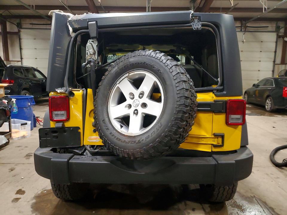 Photo 6 from auction – 2008 JEEP WRANGLER with VIN 1J4FA24158L502948