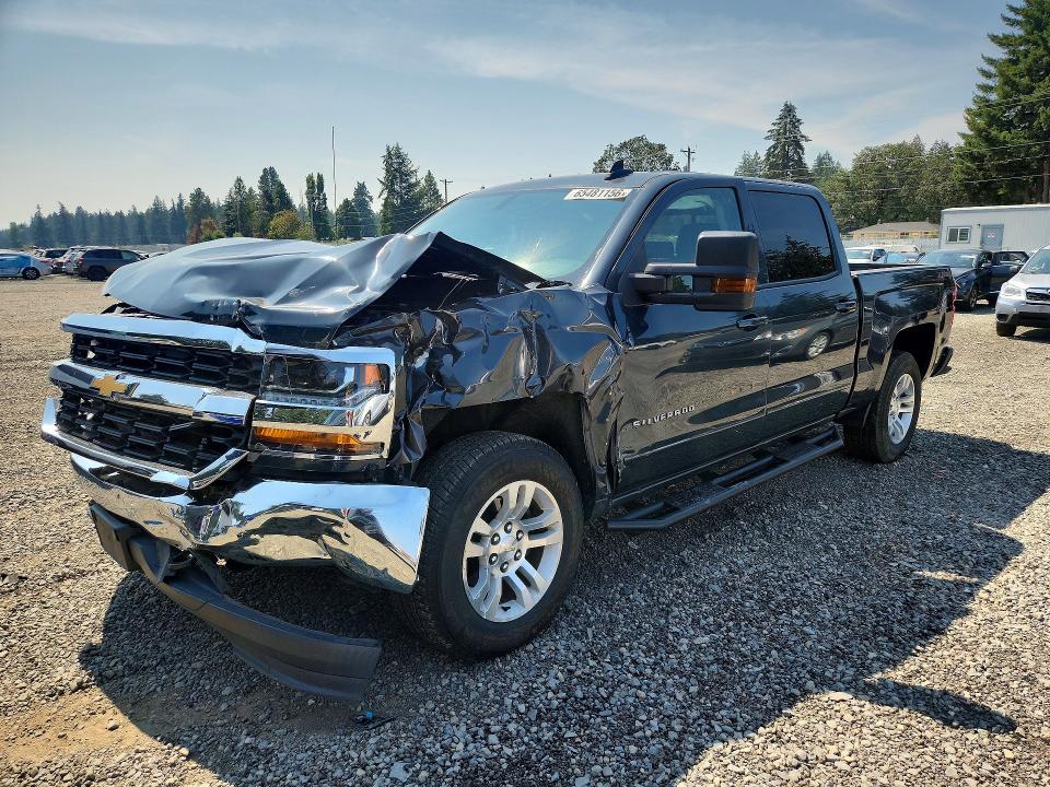 CHEVROLET SILVERADO 2017 with VIN 3GCUKREC2HG153411 - Photo from auction