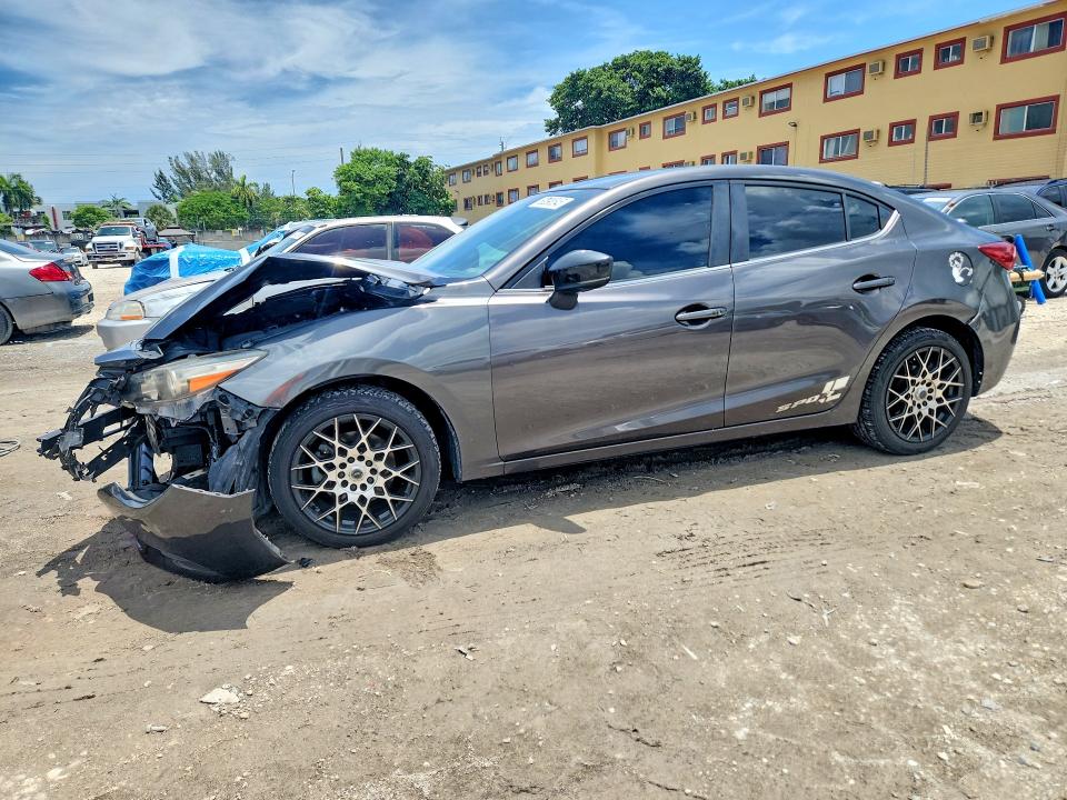 MAZDA 3 2017 with VIN 3MZBN1V74HM123182 - Photo from auction