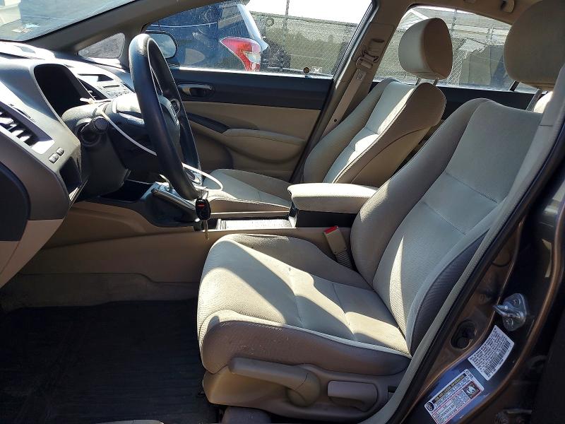 Photo 7 from auction – 2009 HONDA CIVIC with VIN 19XFA165X9E003721