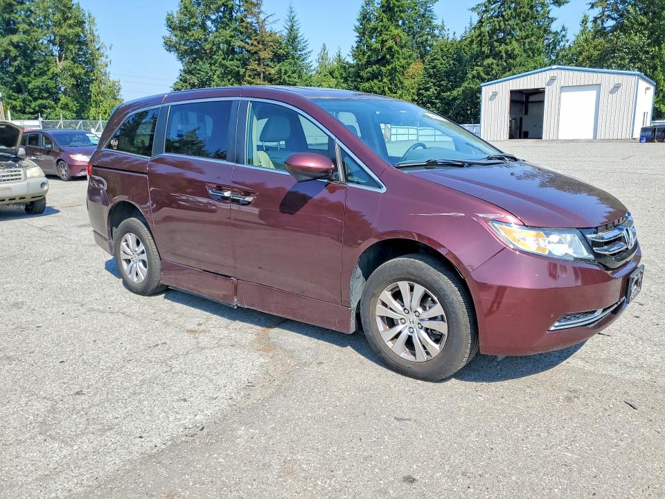 Photo 4 from auction – 2014 HONDA ODYSSEY with VIN 5FNRL5H66EB019018