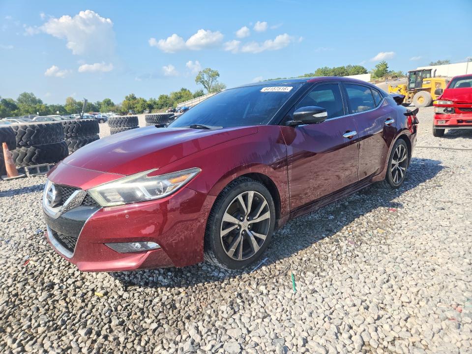 NISSAN MAXIMA 2017 with VIN 1N4AA6AP3HC399390 - Photo from auction