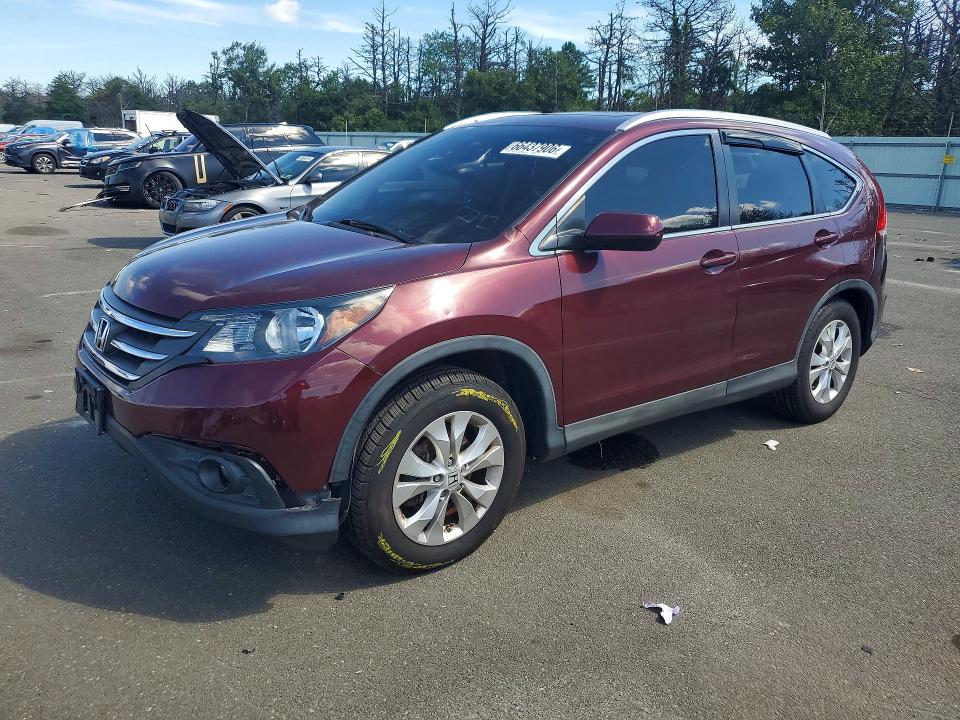 HONDA CR-V 2012 with VIN 5J6RM4H78CL030395 - Photo from auction