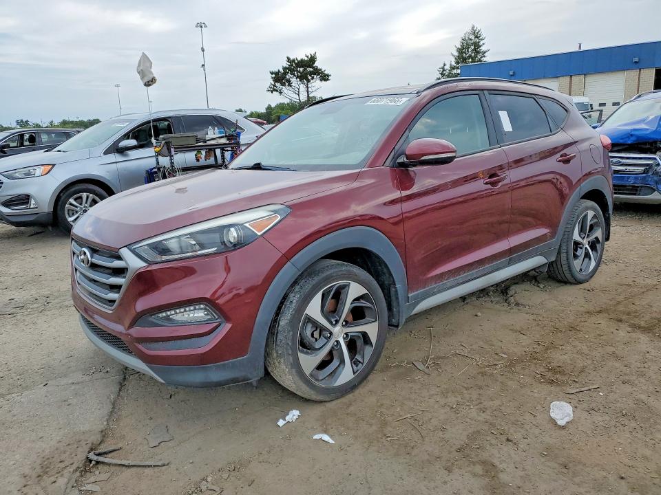 HYUNDAI TUCSON 2018 with VIN KM8J33A29JU633390 - Photo from auction