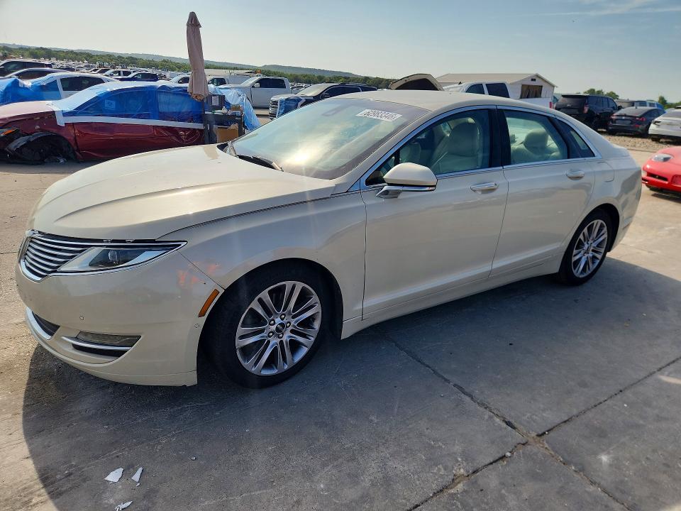 LINCOLN MKZ 2014 with VIN 3LN6L2GK5ER815253 - Photo from auction
