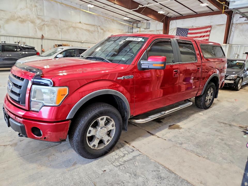 FORD F150 2010 with VIN 1FTFW1EV1AFB14459 - Photo from auction
