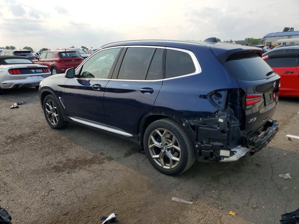 Photo 2 from auction – 2022 BMW X3 with VIN 5UX53DP03N9K86373