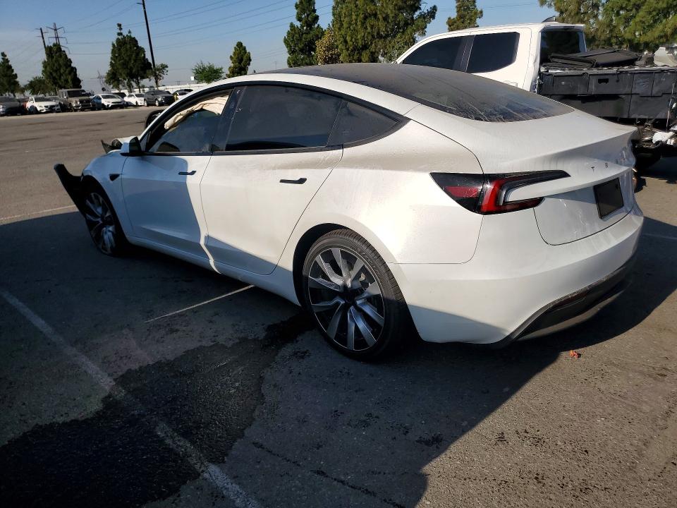 Photo 2 from auction – 2024 TESLA MODEL 3 with VIN 5YJ3E1EA3RF750299