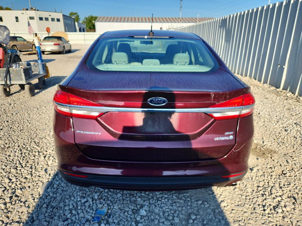 Photo 6 from auction – 2017 FORD FUSION with VIN 3FA6P0LU0HR128972