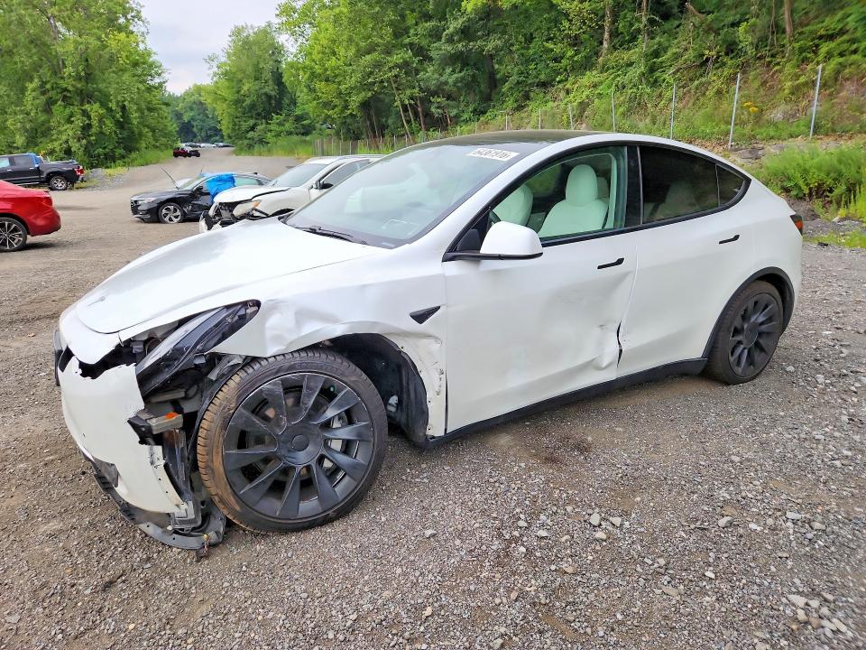 TESLA MODEL Y 2021 with VIN 5YJYGDEE5MF085211 - Photo from auction