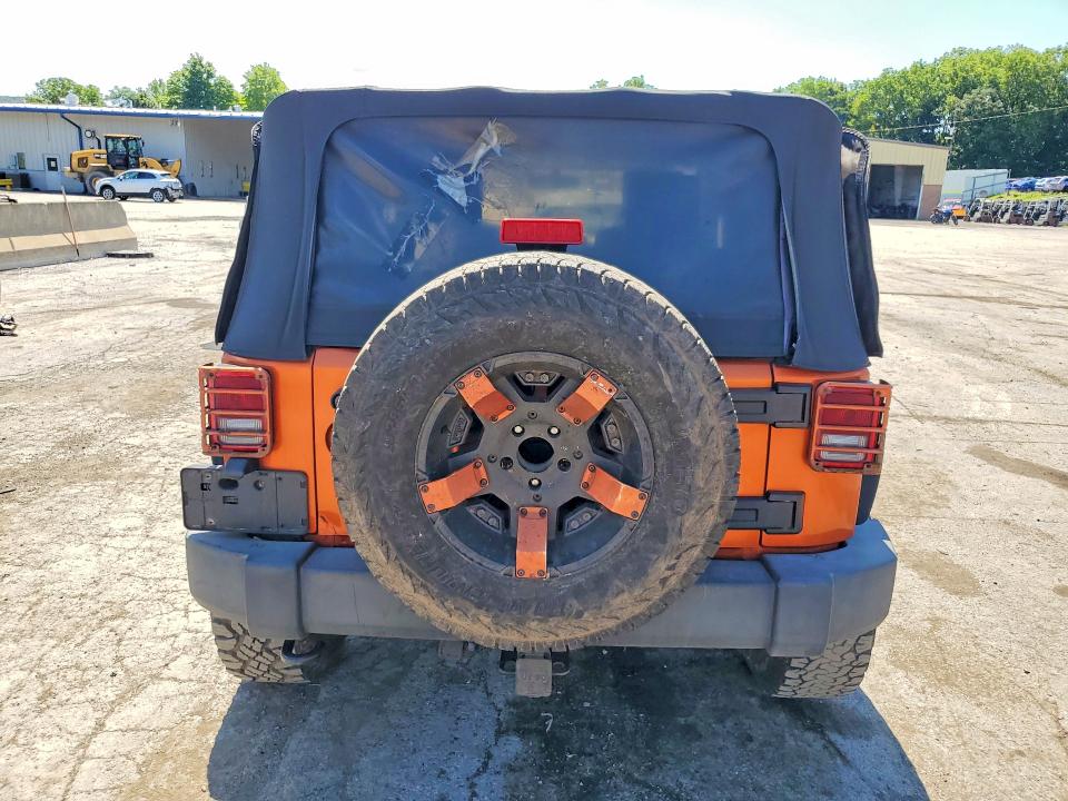 Photo 6 from auction – 2010 JEEP WRANGLER with VIN 1J4AA2D12AL205054