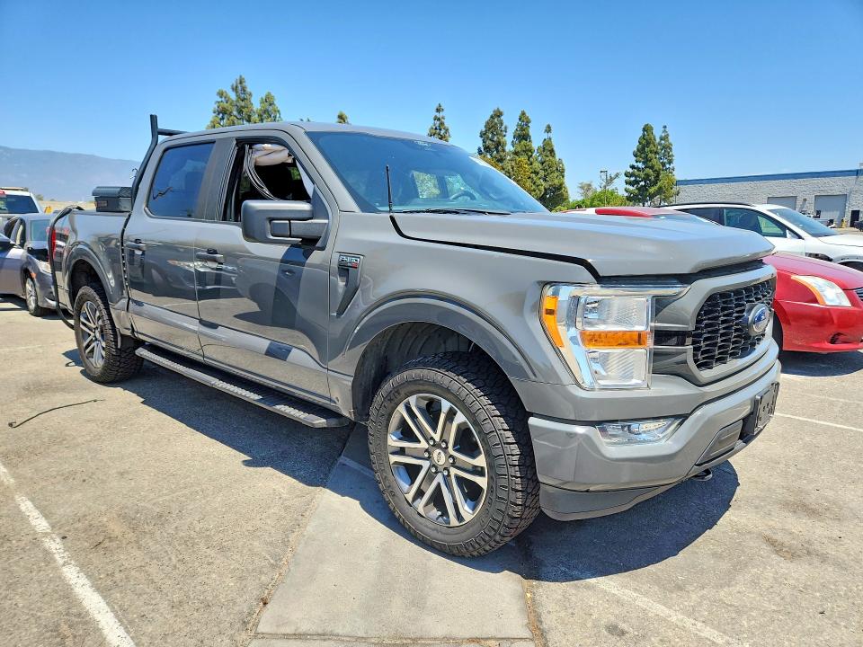 Photo 4 from auction – 2021 FORD F150 with VIN 1FTEW1EP5MFA52999