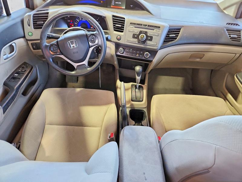 Photo 8 from auction – 2012 HONDA CIVIC with VIN 19XFB2F50CE095691