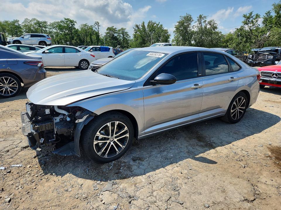 VOLKSWAGEN JETTA 2024 with VIN 3VWBM7BU4RM003948 - Photo from auction