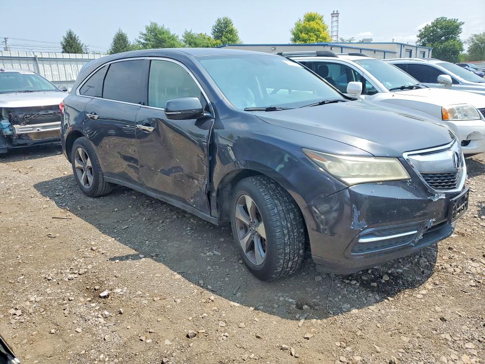 Photo 4 from auction – 2014 ACURA MDX with VIN 5FRYD4H21EB029485