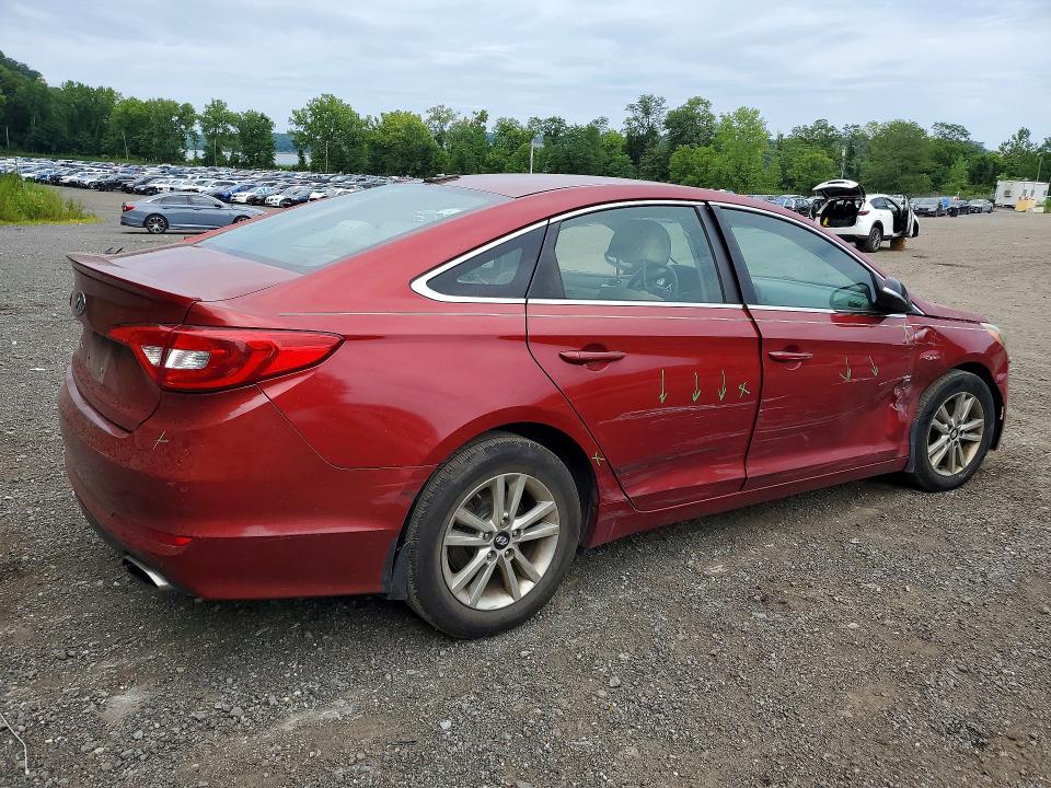 Photo 3 from auction – 2015 HYUNDAI SONATA with VIN 5NPE24AF1FH177856