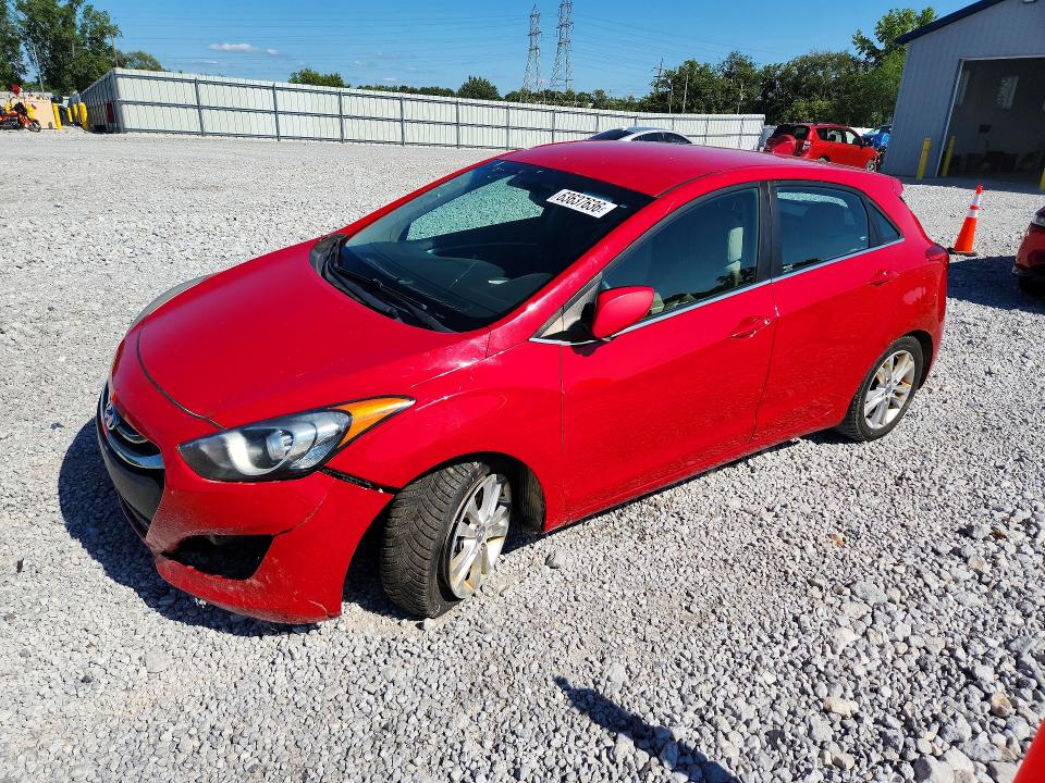 HYUNDAI ELANTRA GT 2013 с VIN KMHD35LE5DU063277 - Снимка от търг