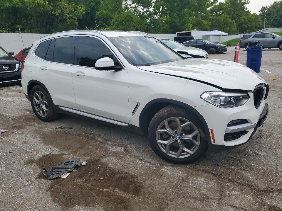 Photo 4 from auction – 2020 BMW X3 with VIN 5UXTY3C08L9B14543