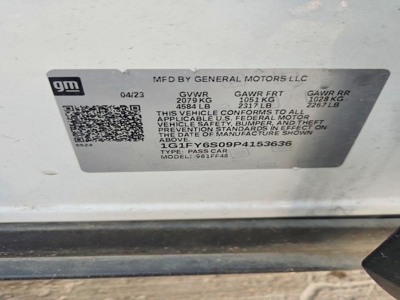 Photo 14 from auction – 2023 CHEVROLET BOLT EUV with VIN 1G1FY6S09P4153636