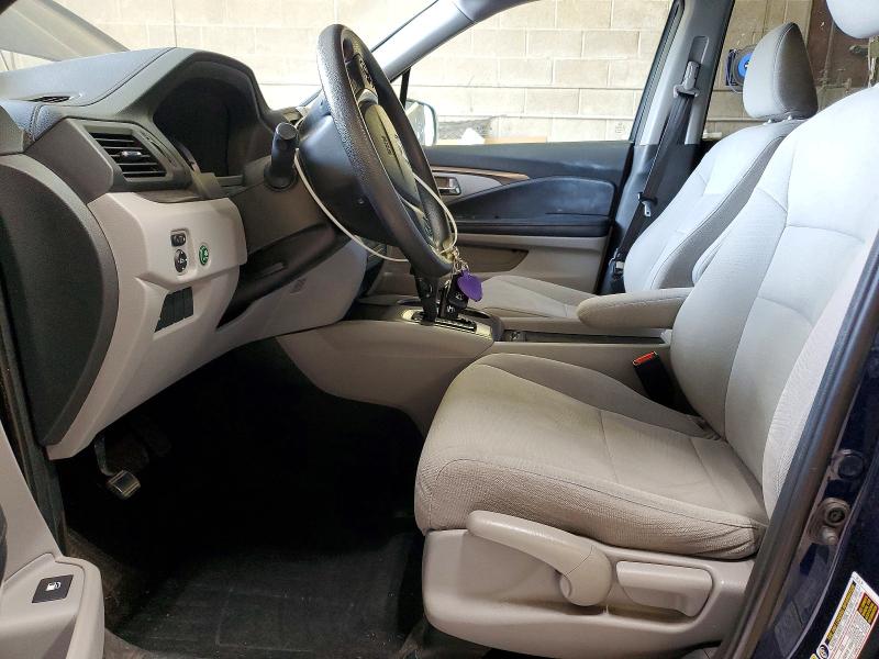 Photo 7 from auction – 2016 HONDA PILOT with VIN 5FNYF6H16GB024848