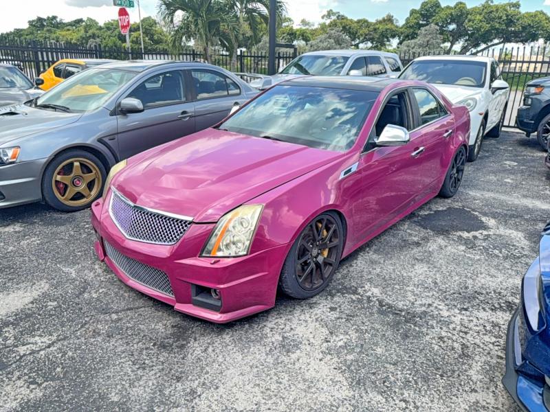 Photo 2 from auction – 2012 CADILLAC CTS-V with VIN 1G6DV5EP0C0133337