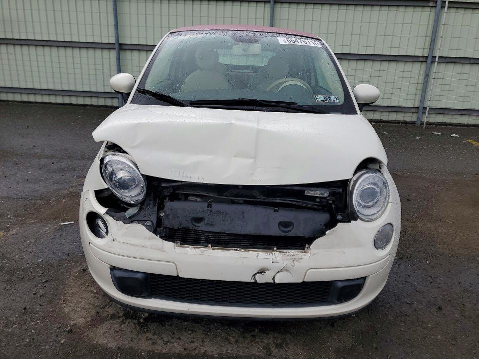 Photo 5 from auction – 2012 FIAT 500 with VIN 3C3CFFDR5CT310566