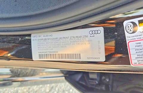 Photo 10 from auction – 2016 AUDI A6 with VIN WAUHGAFC7GN006622