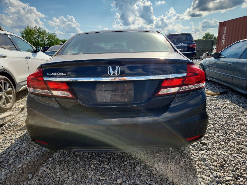 Photo 6 from auction – 2013 HONDA CIVIC with VIN 19XFB2F53DE010487