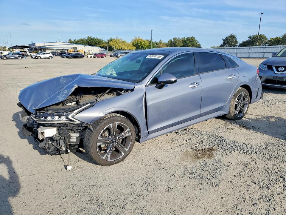 KIA K5 2021 with VIN 5XXG34J2XMG012805 - Photo from auction
