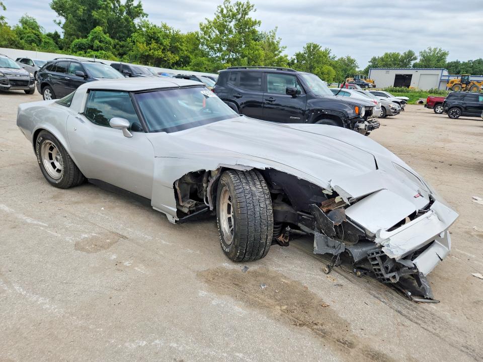 Photo 4 from auction – 1981 CHEVROLET CORVETTE with VIN 1G1AY8768BS431563