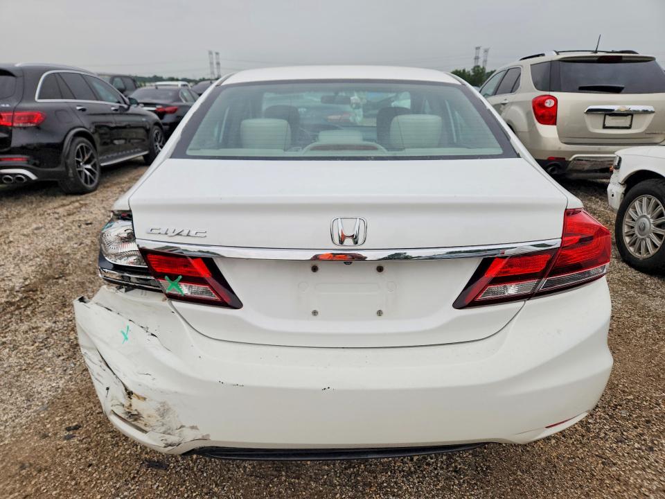Photo 6 from auction – 2014 HONDA CIVIC with VIN 19XFB2F56EE021470