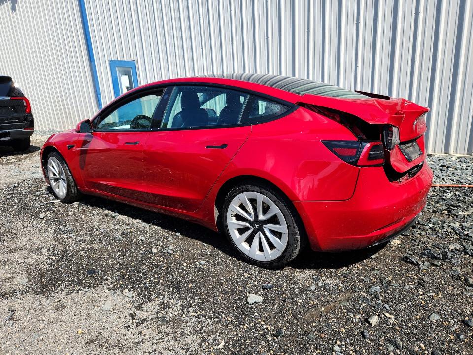 Photo 2 from auction – 2022 TESLA MODEL 3 with VIN 5YJ3E1EA0NF286057